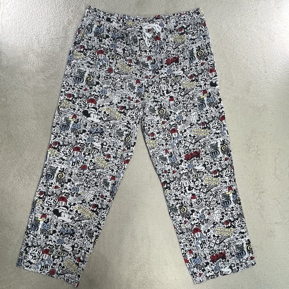 Disney Parks Authentic Original Other - Disney Parks Authentic Mickey Mouse "Through The Years" Comic Pajama Pants XXL